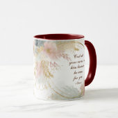 1 Petrus 5:7 Werp al uw zorgen op Hem, Bijbelvers Mok (Voorkant rechts)