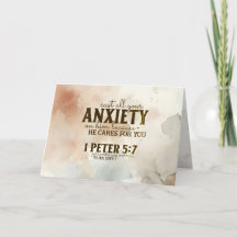 1 Petrus 5:7 Werp uw bezorgdheid op Hem, Bijbelver