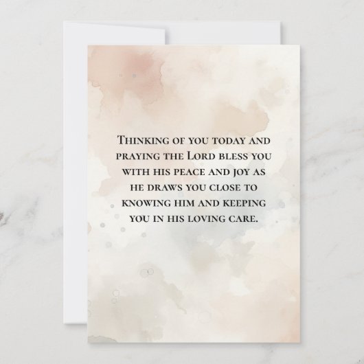 1 Petrus 5:7 Werpt uw bezorgdheid op Hem, de bijbe (Achterkant)