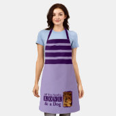 1 photo dog or cat love purple schort (Gedragen)