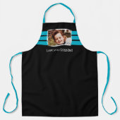 1 photo love you grandad black blue schort (Voorkant)