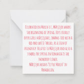 1 platte briefkaart (Achterkant)