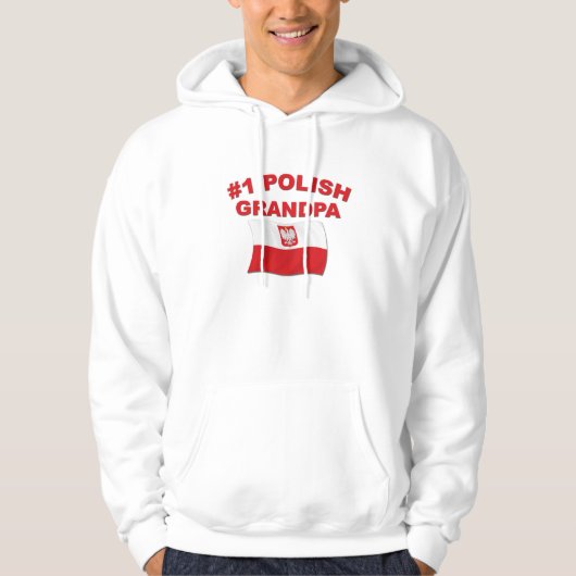 #1 Poolse opa Hoodie (Voorkant)