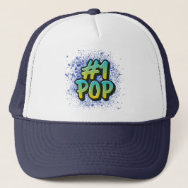 #1 POP GRAFFITI GEÏNSPIREERD TRUCKER PET