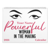 1 Powerful Woman in The Making Motivation Goals Kalender (Hoes)