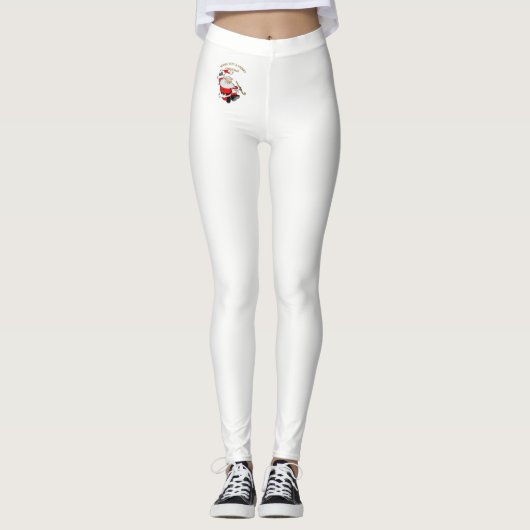 1 PRETTIG KERSTFEEST LEGGINGS (Voorkant)