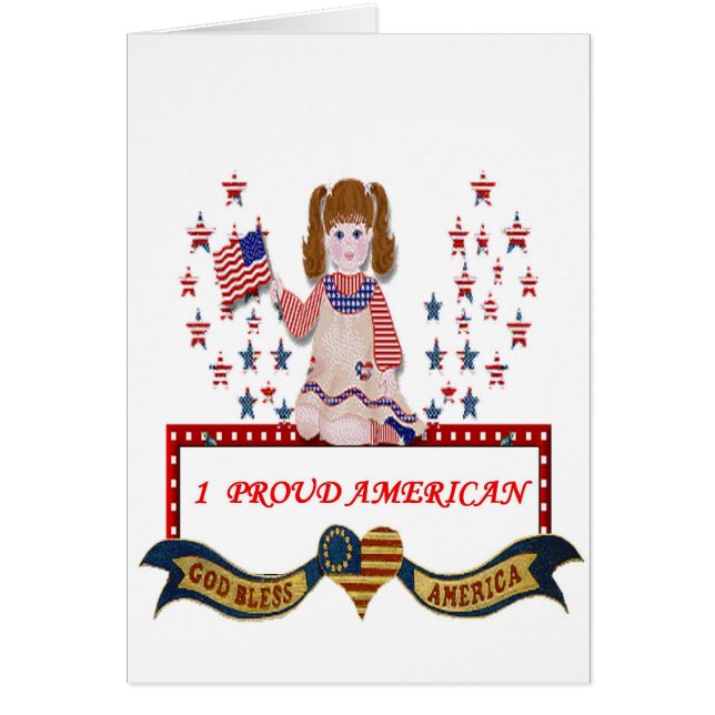 1 Proud American (Voorkant)