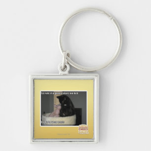 1 regel als je een bed wilt delen sleutelhanger