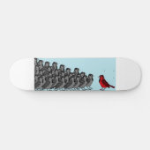 1 roodvogelskateboard persoonlijk skateboard (Horizontaal)