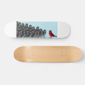 1 roodvogelskateboard persoonlijk skateboard (Horizontaal)