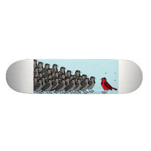 1 roodvogelskateboard persoonlijk skateboard