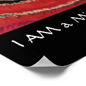 1-Root Chakra #1 - Ik ben een wondermiddel Magnet Poster (Hoek)