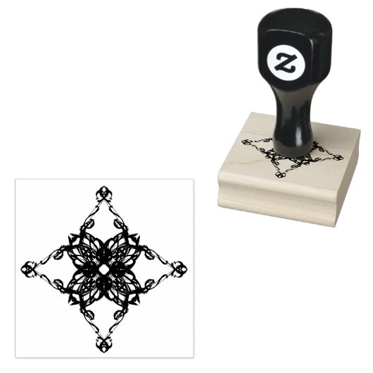 1 RUBBERSTEMPEL (Gestempeld)