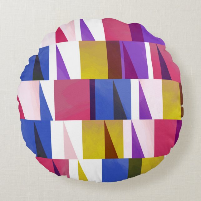 1 Sail Rond Kussen (Voorkant)