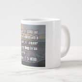 1 Samuel 12:24 WEBU Mug Grote Koffiekop (Voorkant rechts)