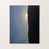 1 Samuël 15:22 Zonsondergang Legpuzzel (Verticaal)