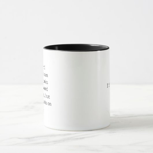 1 Samuel 16:7 - Krachtig Bijbelgeschenk Mok (Midden)