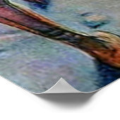 1 Samuel 24 David Spares Saul's Life poster (Hoek)