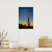 1 Samuël 30:6 Poster (Keuken)