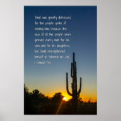 1 Samuël 30:6 Poster (Voorkant)