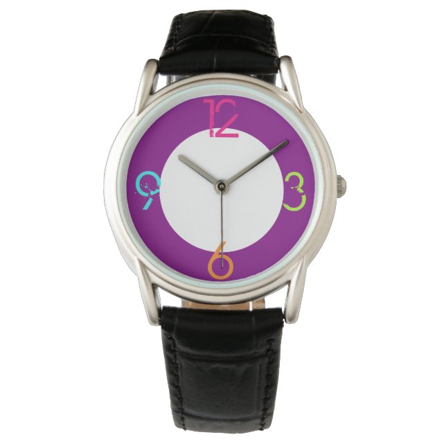 1 seconde verder dan nu is de toekomst 24 horloge (Voorkant)