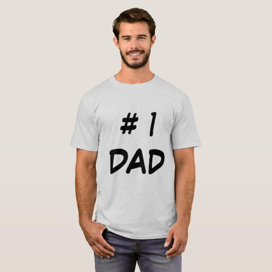 # 1 Shirt vader - Funny Father Gift (Voorkant volledig)