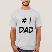 # 1 Shirt vader - Funny Father Gift (Voorkant)