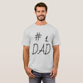 # 1 Shirt vader - Funny Father Gift (Voorkant volledig)
