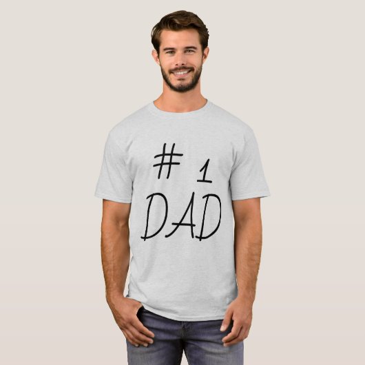 # 1 Shirt vader - Funny Father Gift (Voorkant volledig)