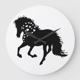 1- Shirt van paarden, T-shirt van paardenpest, mei Grote Klok