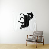 1- Shirt van paarden, T-shirt van paardenpest, mei Wandkleed (In Situ (horizontaal))