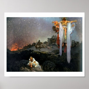 #1 Slavs in hun oorspronkelijke thuisland, Mucha Poster