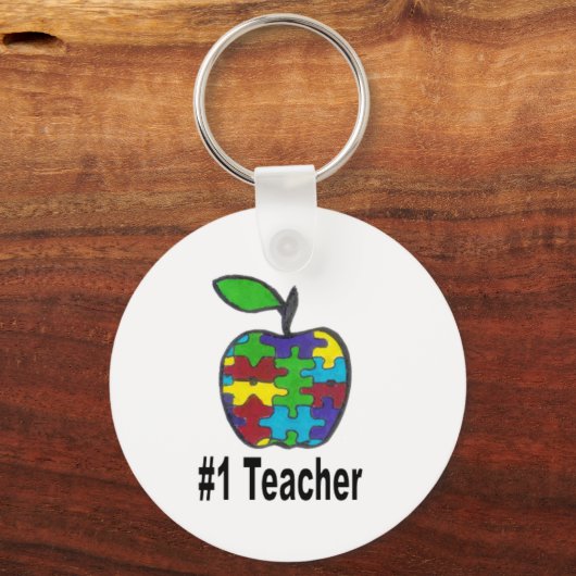 #1 Sleutelhanger leraar (Voorkant)