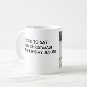 1 SNOWMAN, PROUD OM TE ZEGGEN:MERRY CHRISTMAS!HAPP KOFFIEMOK (Voorkant links)