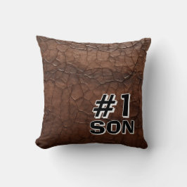#1 Son Leather-look Kussen
