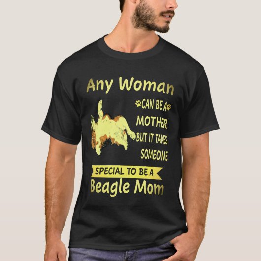 1 Speciaal om een Beagle-moeder Beagle te zijn T-shirt (Voorkant)