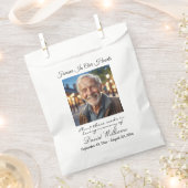 1 speciale foto in liefdevol geheugen zaadpakket bedankzakje (Geknipt)