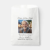 1 speciale foto in liefdevol geheugen zaadpakket bedankzakje (Voorkant)