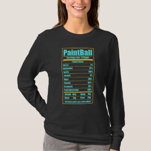 1-speler Paintball-kleurstof Speedball Recreationa T-shirt