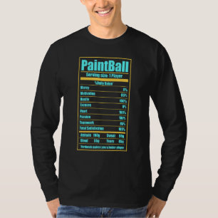 1-speler Paintball-kleurstof Speedball Recreationa T-shirt