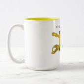 1 SQUADRON 14th CAVALRY Tweekleurige Koffiemok (Links)