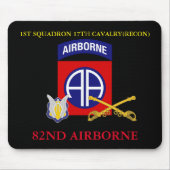 1 SQUADRON 17TH CAVALRY (RECON) 82ND AIRBORNE MUISMAT (Voorkant)