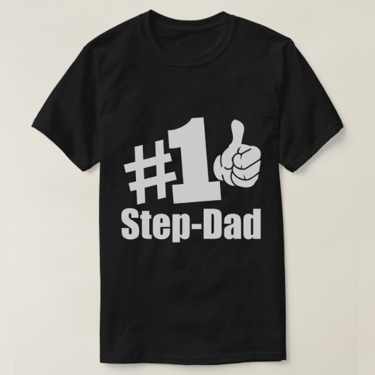 #1 Stap-vader T-shirt (Design voorkant)