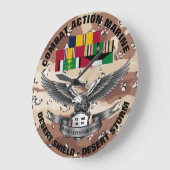 1 STAR COMBAT ACTION MARINE DESERT STORM GROTE KLOK (Hoek)