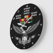 1 STAR COMBAT ACTION MARINE DESERT STORM GROTE KLOK (Hoek)