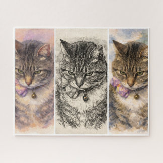 1 Stemming + 3 Sfeerbeelden = Totale Purrfectie Legpuzzel