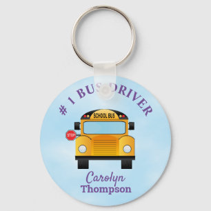 #1 Stuurprogramma school Sleutelhanger