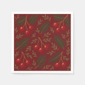 🎄 1. Sweet Cherry Holiday Charm Collection Servet (Voorkant)