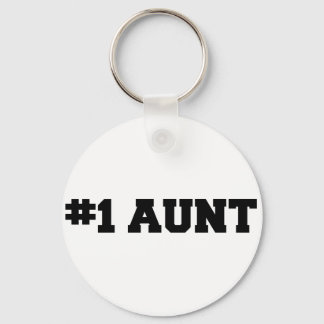 #1 Tante, #1 Tante, Nummer 1 Tante, Beste Tante Sleutelhanger
