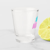 #1 Tante Sticker Shot Glas (Links)